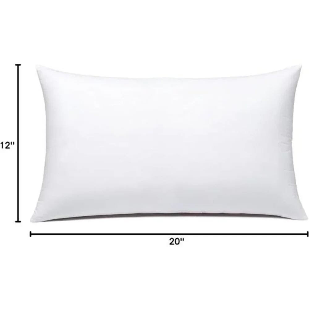Throw Pillow Inserts Hypoallergenic Premium Pillow Stuffer Rectangle